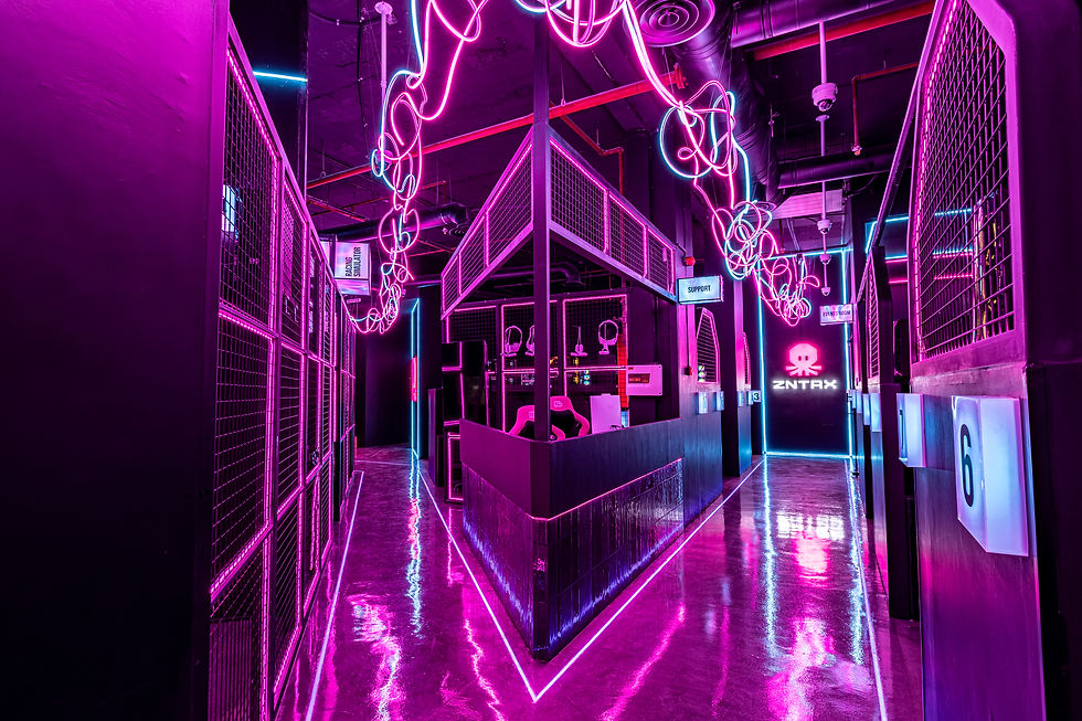 ZNTRX center interior representing the active Riyadh experience
