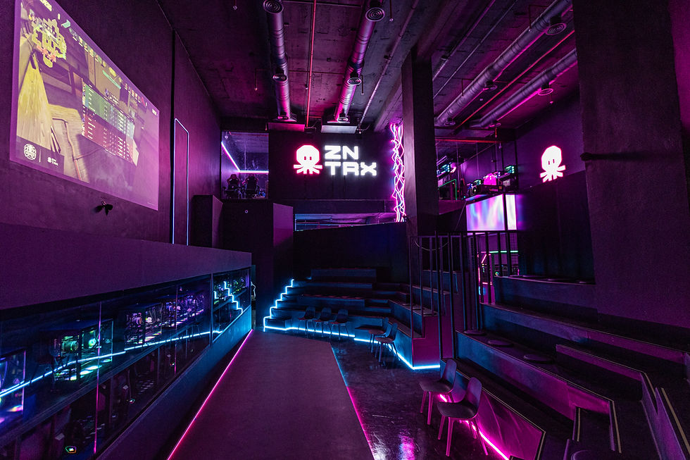 Private viewing and group room inside ZNTRX Riyadh
