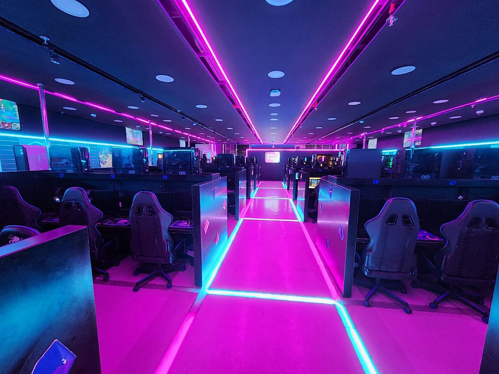 The real ZNTRX Riyadh gaming floor